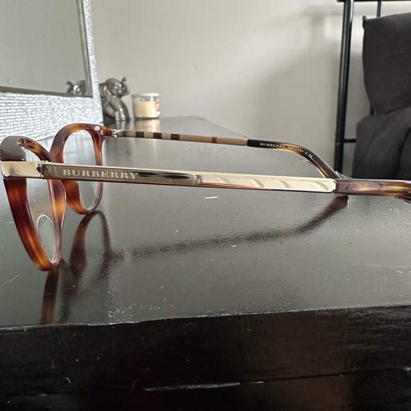 Burberry New Eyeglasses B 2280 3316 LIGHT HAVANA FRAME 52-16-140MM NIB ITALY - Picture 5 of 7